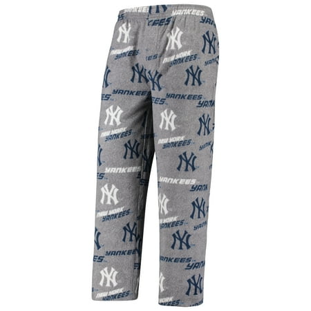 New York Yankees Concepts Sport Achieve Fleece Pants - Gray