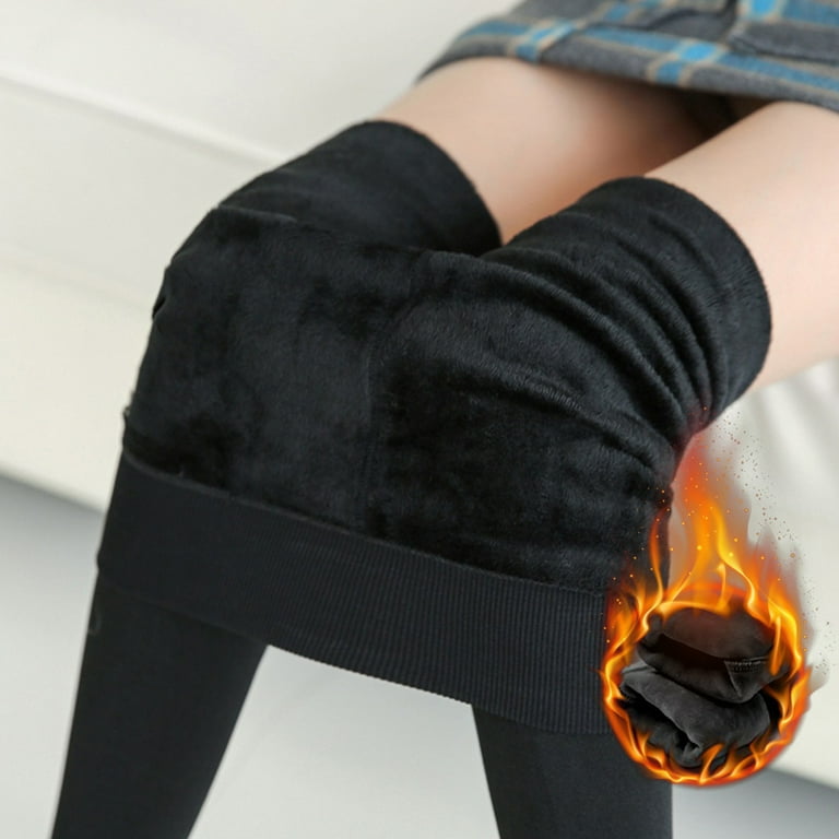 Winter Warm Leggings Women Elastic Thermal Legging Pants Fleece