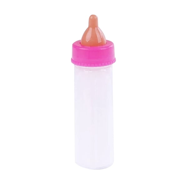 Binwennn Ensemble de Biberons pour Poupées Bébé Accessoire de Poupée Lait Disparaissant Jus Jeu d'Imitation Jouet Bouteille de Lait et de Jus pour Enfants 50 ml Jeux 8 Mois Clôture à Hochet Jeu pour Fille de 7 Ans Jeux 4