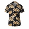 thumbnail image 5 of Awdenio Shirts for Men Hawaiian Shirt Short Sleeve Summer Beach Tropical Button Down Shirt, 5 of 8
