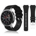 thumbnail image 1 of Bandas de Silicona HSWAI para Samsung Galaxy Watch 46mm y Gear S3 en Negro Sport para Hombres y Muje, 1 of 6