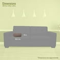 thumbnail image 3 of Majestic Home Goods Decorative Villa Pearl Round Bolster Pillow, 3 of 6