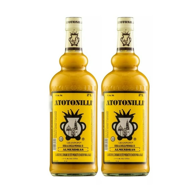 Duo Pack Rompope Atotonilli Almendra 1000 Ml Atotonilli Rompope