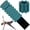 Teal, variant on KOOOGEAR 2 lb Pilates Wrist ＆ Ankle Weights for Women -1 Pair Pink