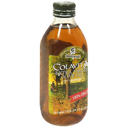 Colavita 100% Organic Extra Virgin Olive Oil, 17 oz (Pack of 6) by Spectrum