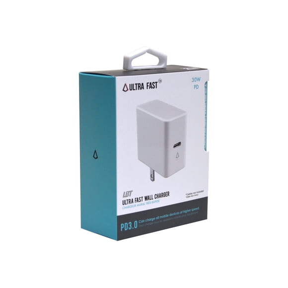 LBT Ultra Fast - Power adapter - 30 Watt - PD 3.0 (24 pin USB-C)