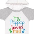 thumbnail image 4 of Inktastic My Poppop Loves Me Grandchild Boys or Girls Baby Bodysuit, 4 of 5
