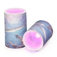 thumbnail image 2 of BZSMCE Flameless Candles LED Lights Seagull Flying on Sky Painting Creativity Battery Candles, 2 of 7