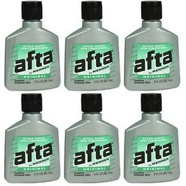 Afta Original After Shave Lotion With Skin Conditioner By Mennen 3 Oz 6