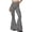 Dark Gray, variant on Womens Comfy Bootcut Leggings Casual High Waisted Long Yoga Pants Spring Fall Stretchy Bell Bottom Flare Leggings L