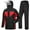 Red, variant on iCreek Motorcycle Rain Suits for Men & Women Waterproof Anti-storm Raincoat High Visibility Rain Gear for Cycling, Golf, Fishing,