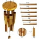 thumbnail image 3 of Carillones de viento de madera para exteriores, campanillas de viento de bambú con un tono profundo increíble para la decoración del hogar del jardín del patio, sonido natural hermoso Vhermosa WMZY-1007, 3 of 6