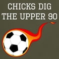 thumbnail image 3 of CafePress - Chicks Dig The Upper 90 T Shirt - Men's Classic Graphic Cotton T-Shirt, 3 of 4