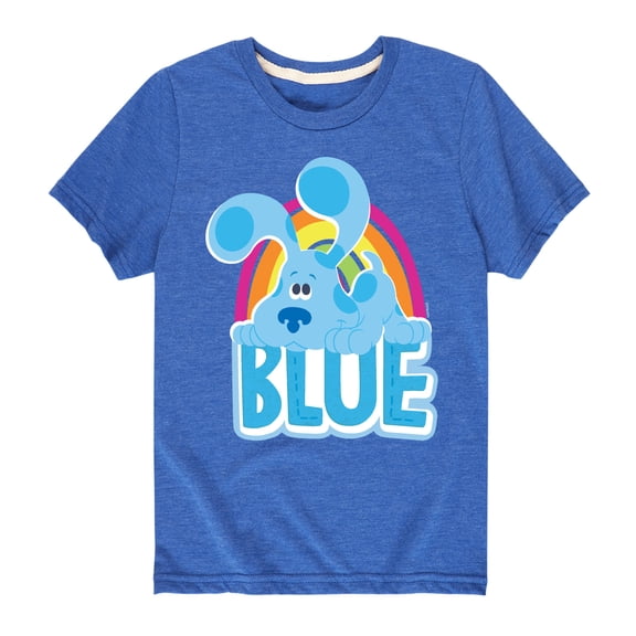 Blue's Clues & You! - Blue - Toddler & Youth Short Sleeve Graphic T-Shirt