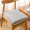 Little Gray, variant on JMKQLZ Square Seat Cushion - Thick Polyester Chair Pad with Luxurious Texture for Office, Dining, and Living Room Decor, Machine Washable for Easy Care