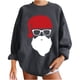 thumbnail image 1 of Navidad moda mujer casual manga larga impreso damas sudaderas tops Fridja ghj987+5168, 1 of 6