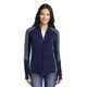 thumbnail image 1 of Port Authority Chaqueta de microfibra colorblock para mujer S True Navy/ Pearl Grey Autoridad Portuaria L230, 1 of 1
