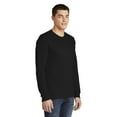 thumbnail image 3 of American Apparel Fine Jersey Long Sleeve Tee, Men Crewneck Cotton Full T-Shirt, Black 6-Pack, S, 3 of 5