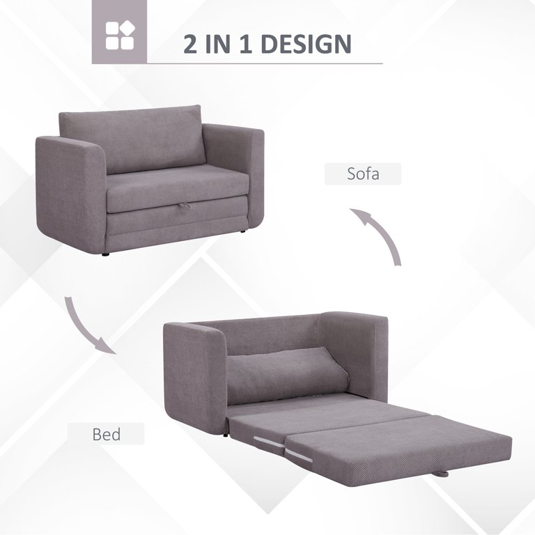 Fold Out Futon Sofa Bed Single Baci Living Room