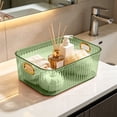 thumbnail image 6 of Clear Pantry Organizer Bins, Plastic Storage Bins with Handle for Kitchen, Refrigerator, Freezer, Cabinet, Closet, 6 of 7
