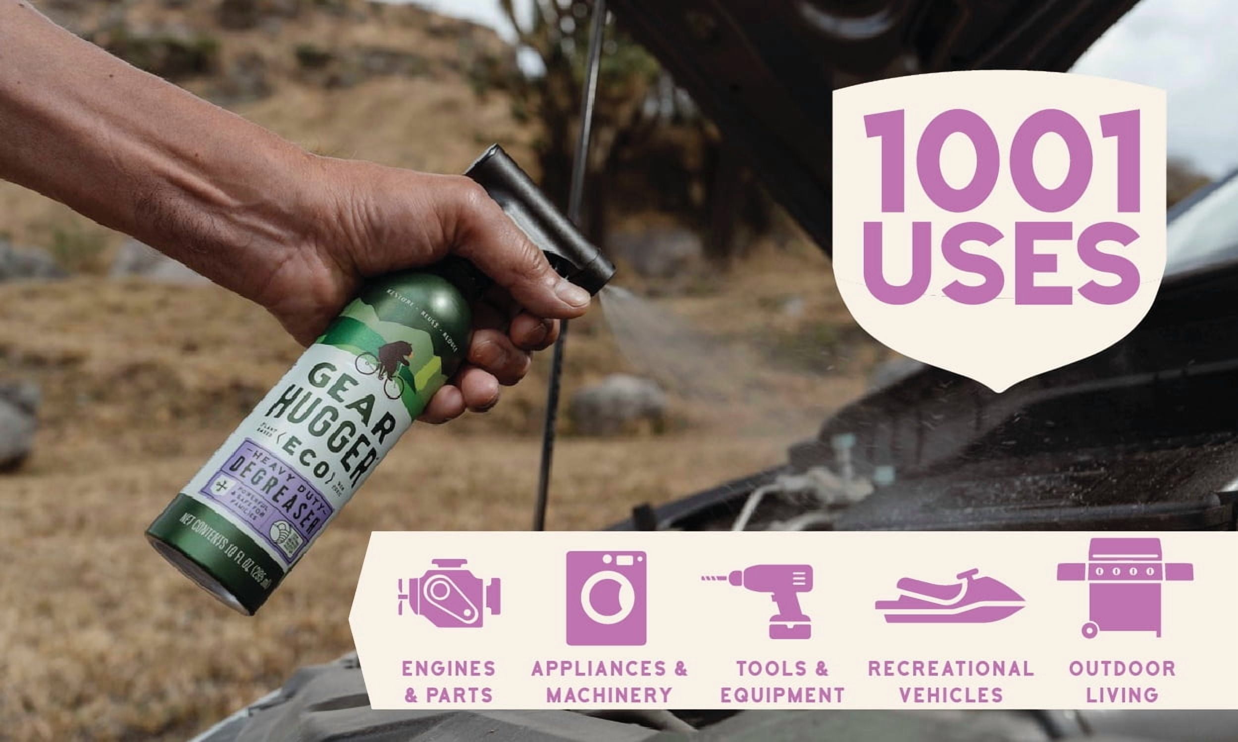 (12 pack) Gear Hugger 10oz Heavy Duty Degreaser