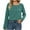 Green, variant on Lenpel Fall Tops for Women Ruffle Long Sleeve Pleated Crew Neck Tee Shirts Soft Casual Solid Color Tunic Blouse