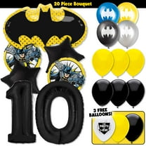 Batman Symbol Deluxe Balloon Bouquet Kit