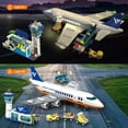 thumbnail image 2 of Set de construcción HOGOKIDS City Passenger Airplane con LED 901 unidades, 2 of 9