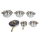 thumbnail image 1 of Juego De Utensilios De Cocina Antiadherentes, Juego De Cacerola De Acero Inoxidable Con Tapa De Vidrio, Juego De Sartenes Y Ollas Para El Hogar, Cocina, Restaurante,, 1 of 7