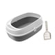 thumbnail image 5 of Caja de arena para gatos, inodoro, orinal, cubeta para tamizar la arena, bandeja para arena para mascotas, caja de arena para gatos para animales 42 cm x 29 cm x 16 cm, 5 of 9