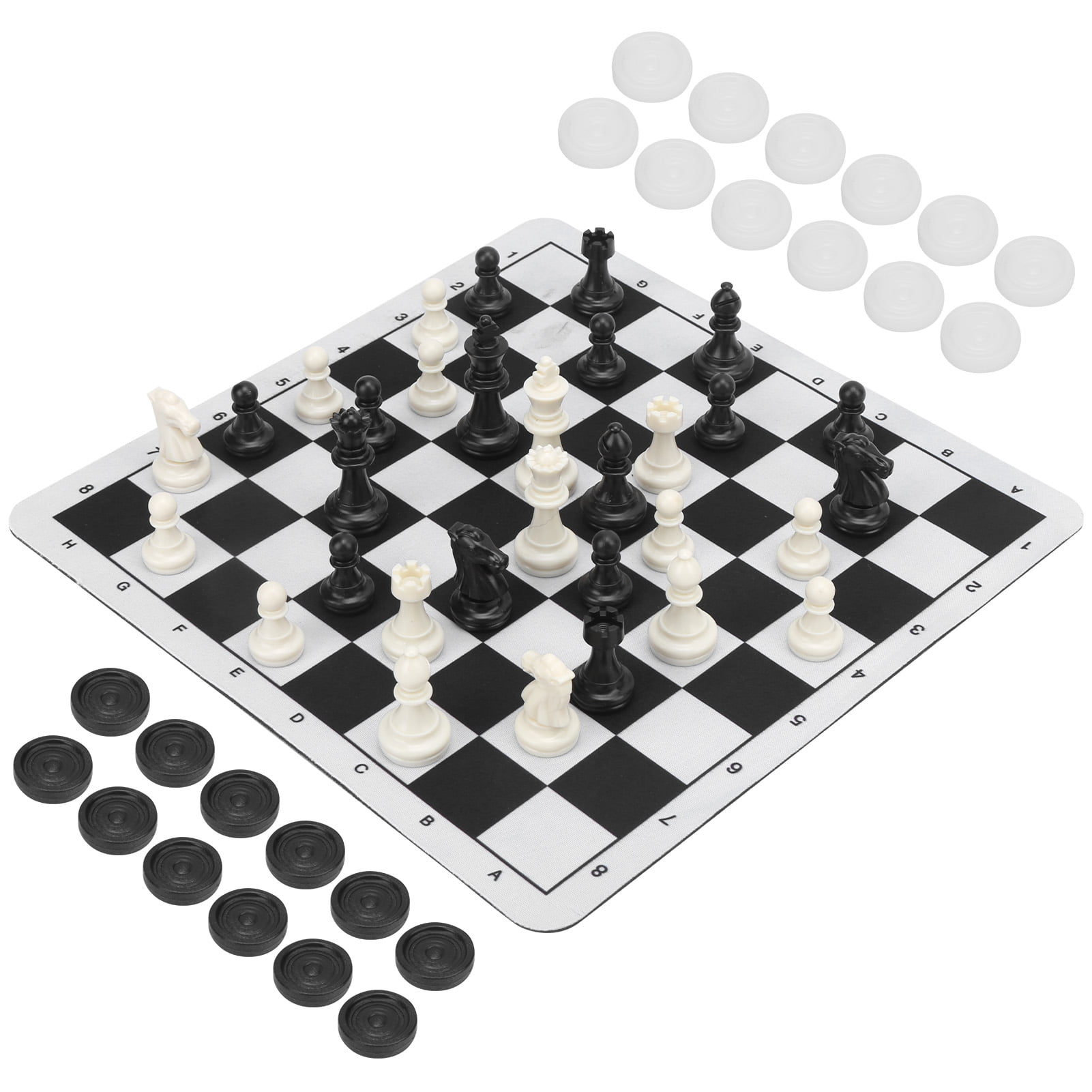 2 1/2 MoW Classics Ebonized Executive French Staunton Chess Pieces