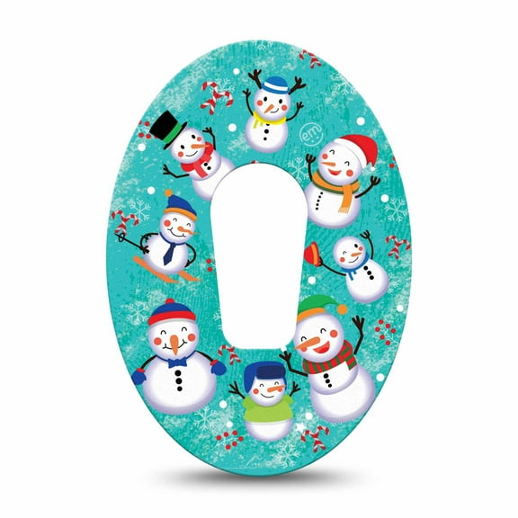 Snowman Celebration Dexcom G6 Tape