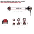 thumbnail image 3 of TENNMAK 6Pairs Exclusivo Turbo Whirlwind Silicone Eartips & Ear Sleeve & Ear pad & Ear tip & Earpad & Mushroom for Earbuds Auriculares -S / M / L tamaño (S / M / L, Gris), 3 of 3