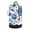 Elegant Florals Pattern, variant on Large Capacity Drawstring Laundry Backpack Portable Dirty Clothes Hamper Green Flowers