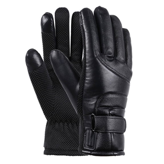 TELOLY Heated Gloves Electric Heating Heated Gloves for Women Usb Charging Electric Gloves Excellent Warmth,Black,Switch Type