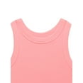 thumbnail image 2 of Wonder Nation Girls Kid Tough Ribbed Tank Top, Sizes 4-18 & Plus, 2 of 3