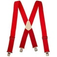 thumbnail image 2 of CLC Custom Leathercraft 110RED Heavy Duty Work Suspenders, Elastic Straps, One Size, Red, 2 of 3