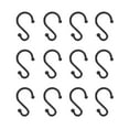 thumbnail image 3 of Mainstays S-Shaped Decorative Shower Curtain Hooks, Assorted Finishes, 3 of 6