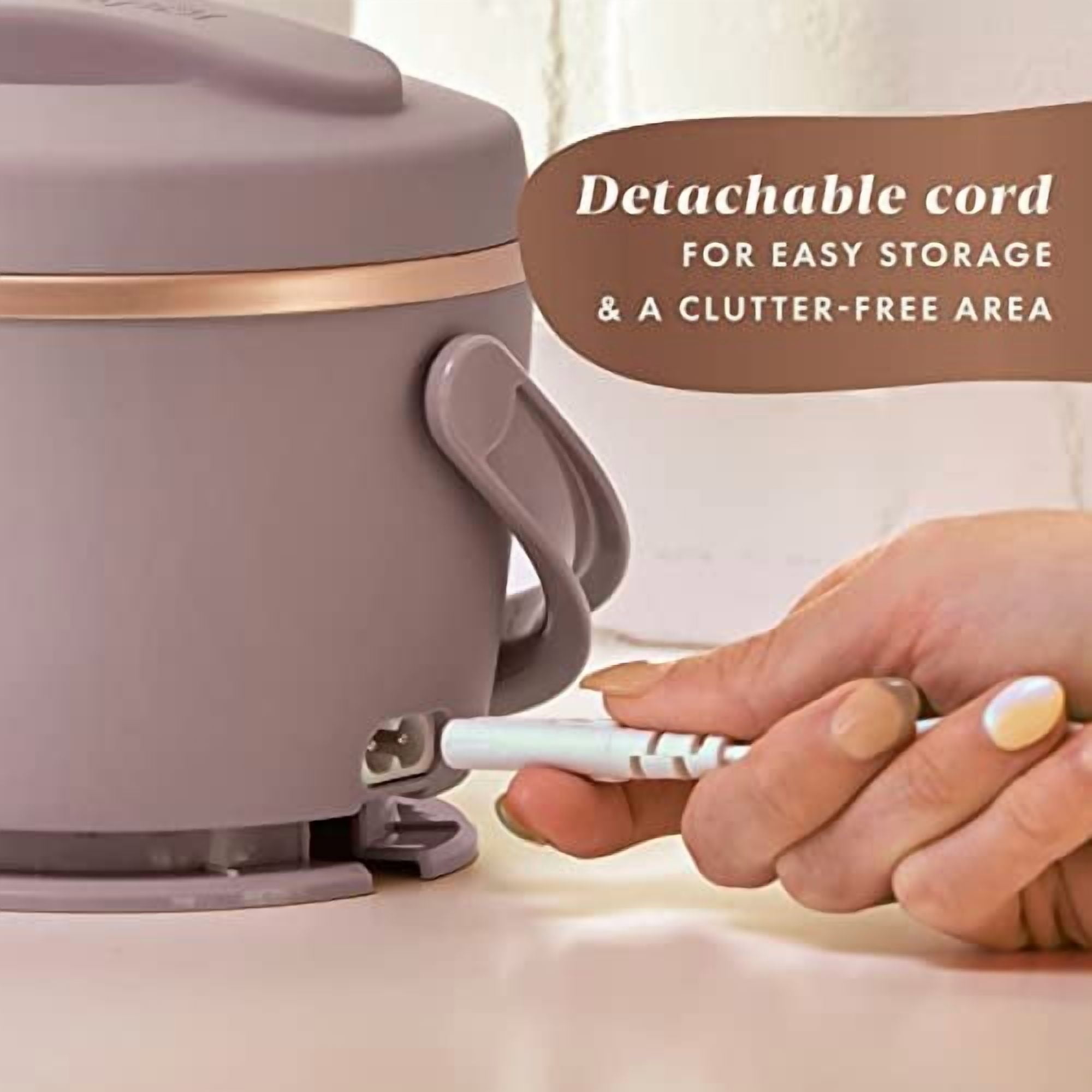 Crock-Pot Electric Lunch Box, 20-Ounce Portable Food Warmer, Blush Pink , Perfect for Travel, On-the-Go & Office Use  Stylish, Spill-Free & Dishwasher-Safe  Ideal Men & Women's Gifts