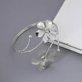 thumbnail image 4 of pitrice Bras Bracelet Tendance Brassard Rétro pour Graduation Épouse Femmes Argent, 4 of 9