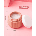 thumbnail image 6 of Micebay Travel Containers for Toiletries 4 Pack, TSA Approved Travel Size Toiletries, Travel Size Containers, With Clear Bag Leak Proof Silicone Jars, Travel Essentials Creams Jars Carrying Small Ite, 6 of 16