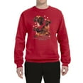 thumbnail image 2 of If It's Not a Dachshund It's Just a Dog Gift | Mens Dog Lover Crewneck Graphic Sweatshirt, Red, Large, 2 of 3
