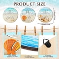 thumbnail image 3 of Tatuo de madera para decoración de pared, 3 unidades, diseño de playa, costa y verano, 3 of 6
