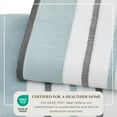 thumbnail image 2 of Luxurious Soft Cotton Decorative 6 Piece Towel Set, Eucalyptus / Grey, 2 of 6