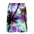 thumbnail image 4 of Purcolt Mens Swim Trunks with Compression Liner 5 inch Inseam Quick Dry 2 in 1 Swimming Board Beach Shorts with Pockets, 4 of 7