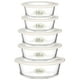 thumbnail image 1 of Contenedores de almacenamiento de alimentos Urban Green Glass con tapas de vidrio, paquete de 5, 1 of 7