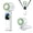 White, variant on Ice Cooling Handheld Fan, 199-Gear Wind Adjustment, TEC Ultra-Cooling, Ultra-Quiet Motor, Foldable & Hangable, 4000mAh Battery, 23H Runtime, 3 Colors (White)