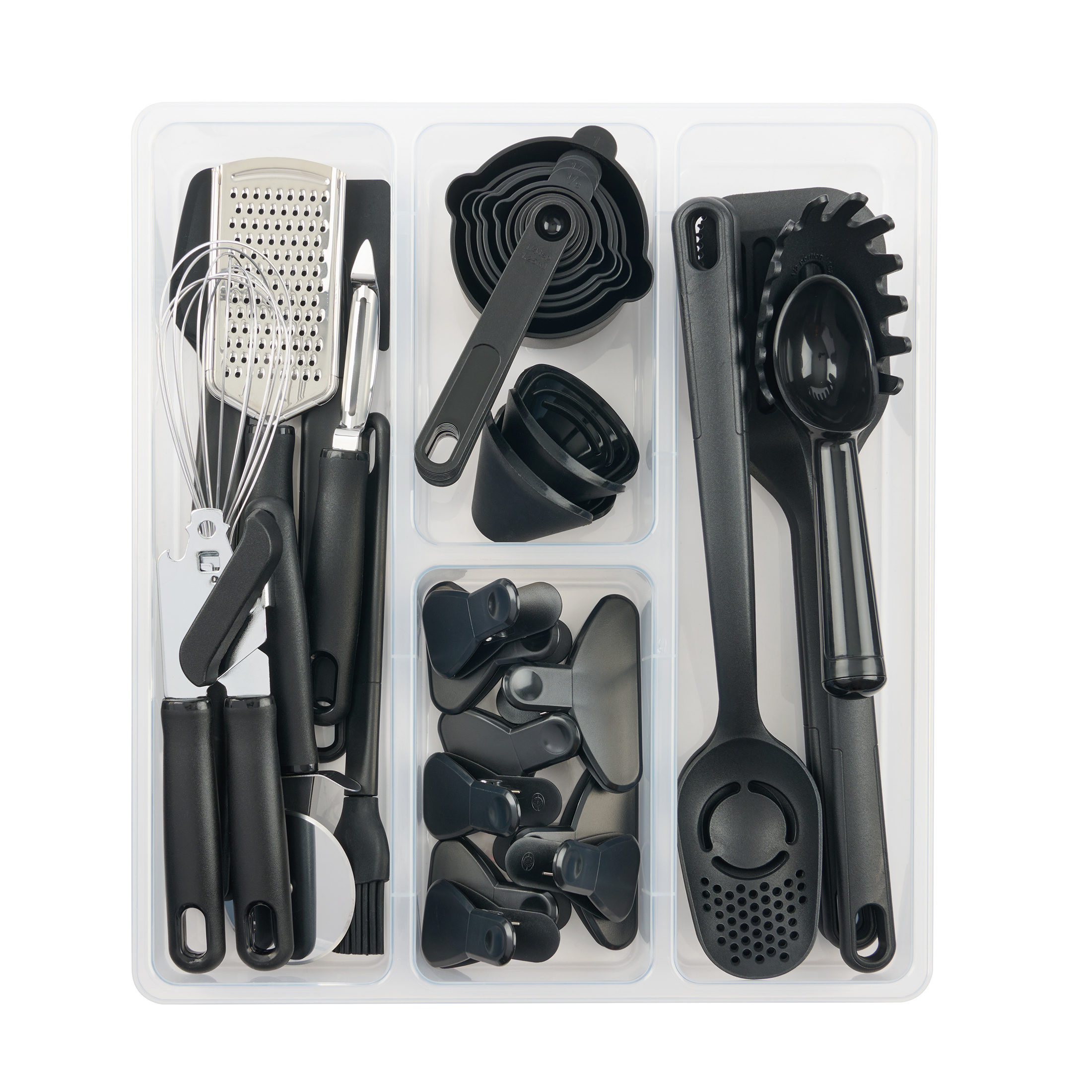 Mainstays 36-Piece Kitchen Utensil Set With Organizer photo 6