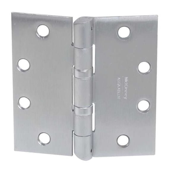 Mckinney Hinge,Full Mortise,Ball Bearings HT4A3786 BB NRP 5" X 4 1/2