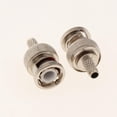 thumbnail image 4 of TISHITA 2X 10 Pack Professional BNC Male Crimp-On Connector BNC Plug Crimp Adapter, 4 of 8